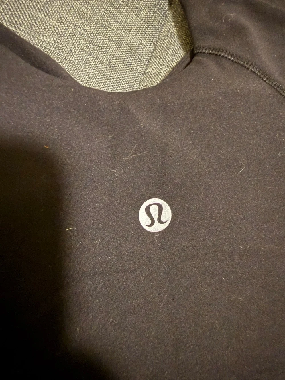 lululemon athletica Black V-Neck Seamless Bralette